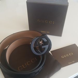 Authentic gucci belt